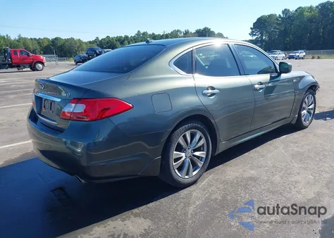 2013 Infiniti M37 z USA, uszkodzony, nr VIN JN1BY1AP8DM513744
